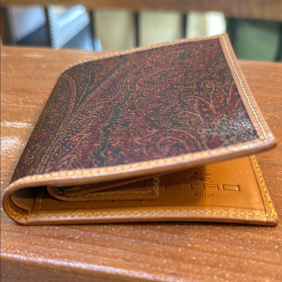 Etro Classic Authentic EUC Paisley Wallet - Picture 7 of 8
